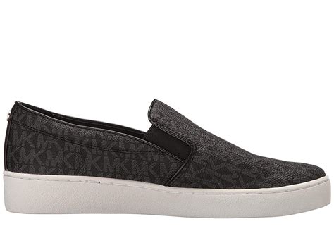 michael kors keaton slip on zwart|women's keaton slip on sneakers.